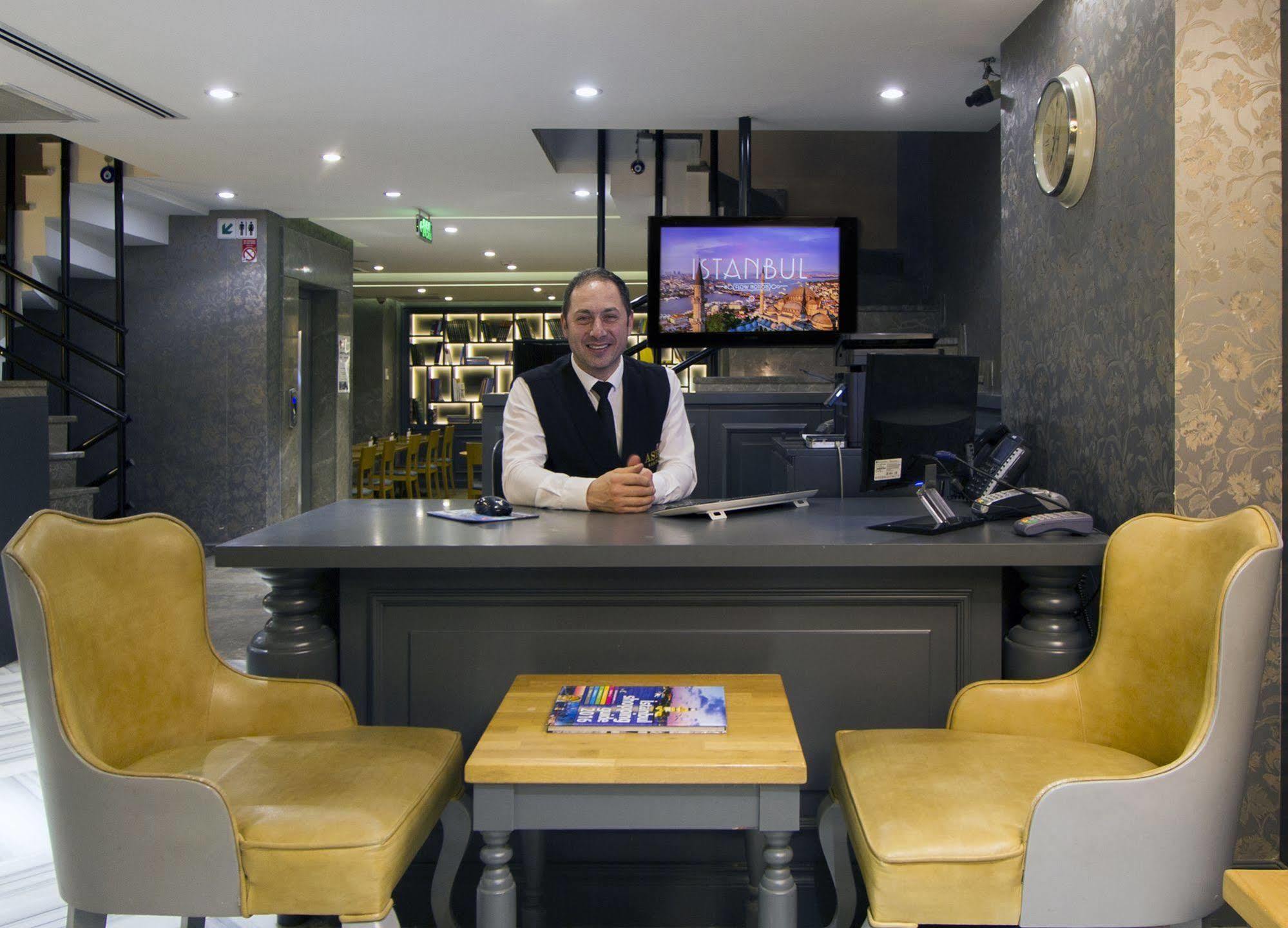 Aston Hotel Taksim Istanboel Buitenkant foto